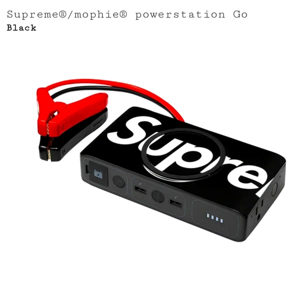 NWT Supreme / Mophie Black Powerstation Go - Picture 1 of 3